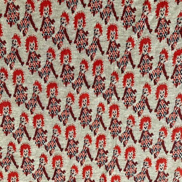 Other - Vintage Fabric With Raggedy Ann Inspired Print 3 Yards